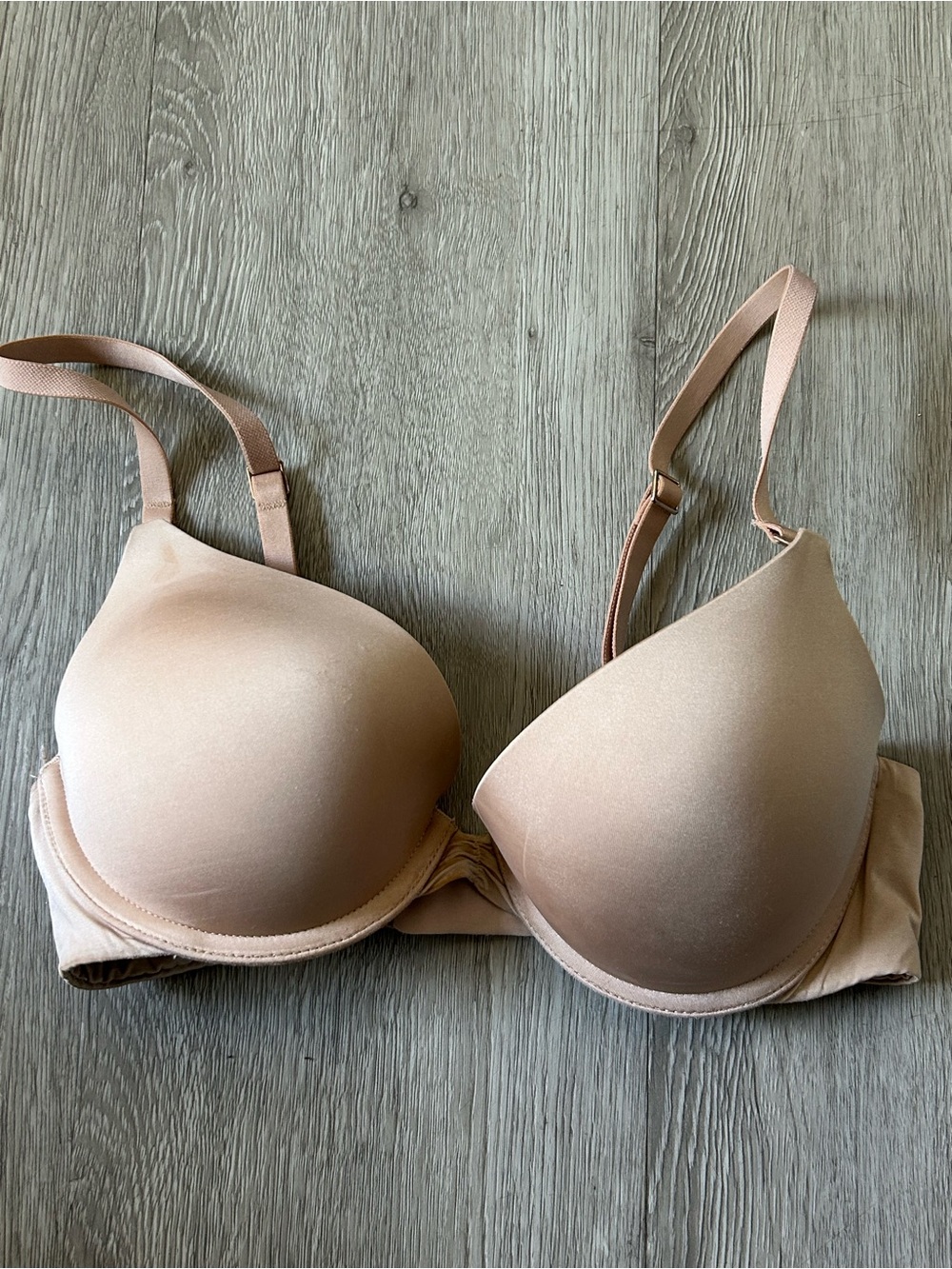 Aerie  Beige Tan Nude Padded Push Up Bra.
Size